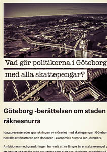 Göteborg -berättelsen om staden som blev en räknesnurra