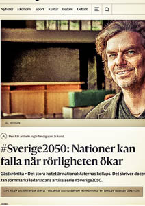 #Sverige2050: Nationer kan falla när rörligheten ökar
